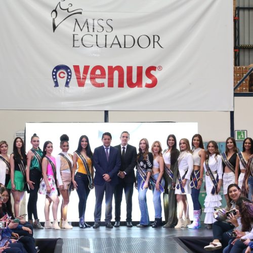 LA MARCA DE CALZADO VENUS ES EL AUSPICIANTE OFICIAL DEL CERTAMEN DE BELLEZA MISS ECUADOR.